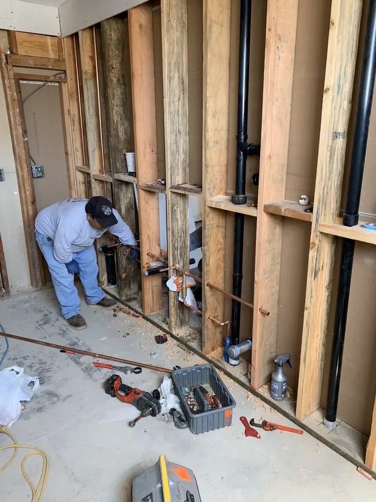 Commercial rough-in plumbing for Water Heater Replacement in Milwaukie Heights
